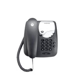 Telf. Con Cable Motorola Ct1  Negro No Display/Rellamada/Función Mute/ Teclas Memoria 107ct1black