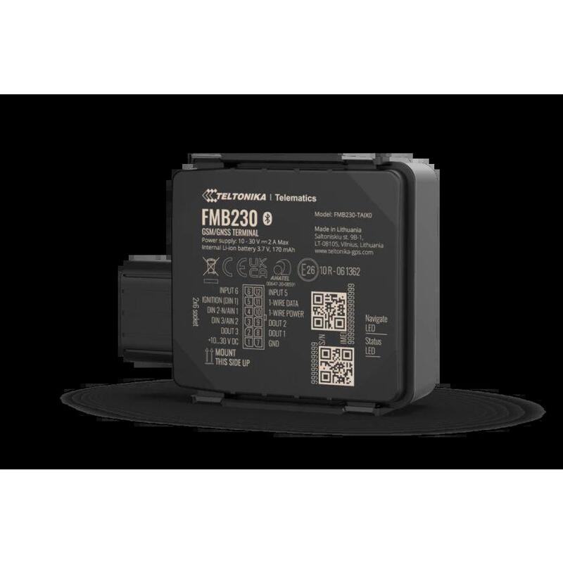 Teltonika · Tracker Gps · Fmb230 · Fahrzeug · 2g Bluetooth Advanced Gps Tracker