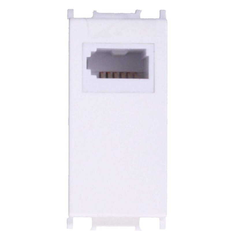 Tem Serie Modul Meckdosen Socket Tel Ltrj11 6/4 1m Pw