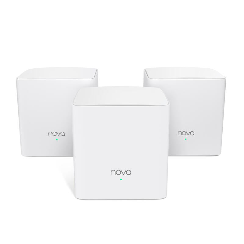 Tenda Nova Mw5 Ac1200 Mesh Router 3-Pack (Mesh5 & 2 X Mesh3f)