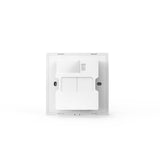 Tenda Punto De Acceso De Pared  Wi-Fi 2 Puertos N300