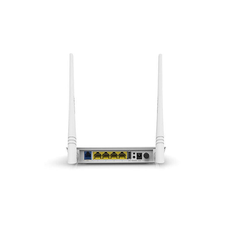 Tenda Router Modem Adsl2+/3g D303  802.11b/G/N 300mbps  2.4ghz  2 Antenas 5dbi  1xrj11  4xrj4