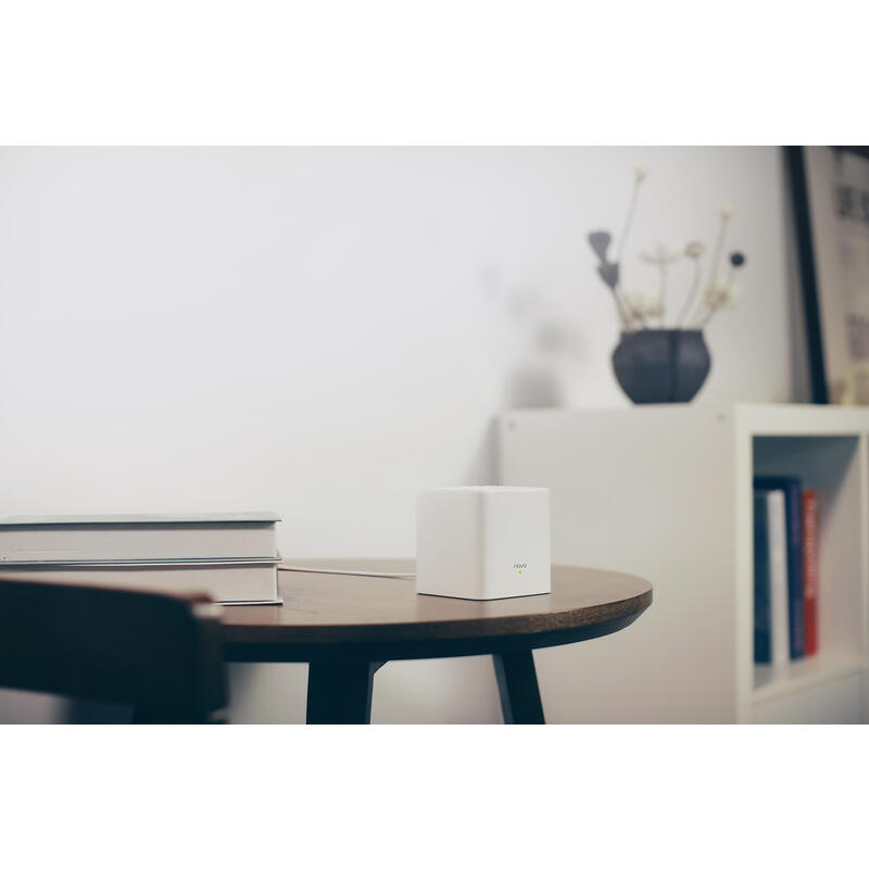 Tenda Sistema Mesh Wifi Mw3-Nova 3 Unidades (** Enchufe Alimentación Reino Unido**) Wifi A/Ac/B/G/N/ 300m2  2 Puertos Ethernet Gestión Por App