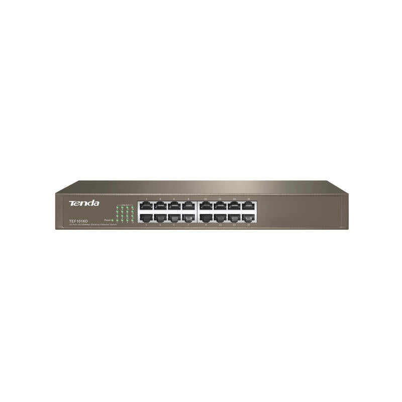 Tenda Switch 16 Puertos 10-100mb Enrackable