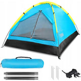 Tenda Turistica 2 Posti Alpenair Igloo Camping Impermeabile Zanzariera