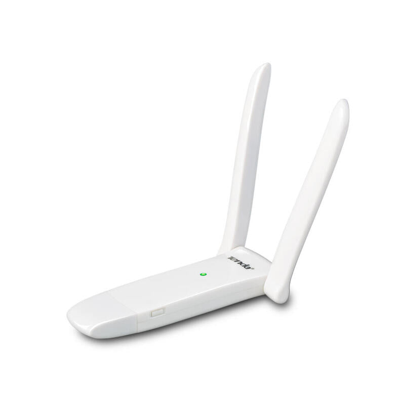 Tenda W322ua 2t2r 11n Usb Adapter, 2 External 2dbi Antennas,W/Wps Button, Supports Ad-Hoc And Infrastructure, Wireless Roaming,