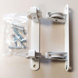Tendedero De Pared Basic C/2 Poleas Blanco 25x5x5cm