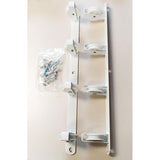 Tendedero De Pared Basic C/4 Poleas Blanco 47x5x5cm