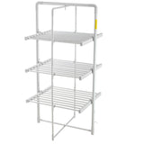 Tendedero Ropa Eléctrica Plegable Adler Ad 7829, 300w, Blanco Plateado