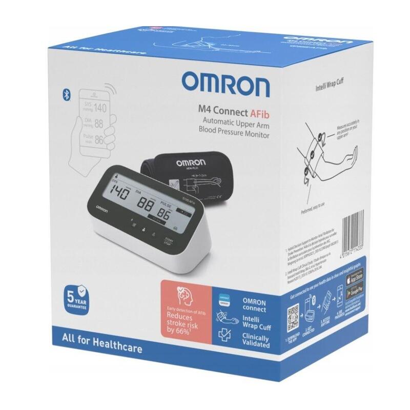 Tensiómetro De Brazo Omron M4 Connect Afib