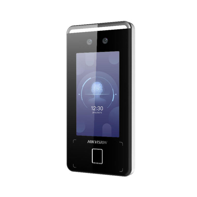 Terminal De Reconocimiento Facial Tarjeta Mifare Huella Pantalla Táctil 4.3" Hikvision