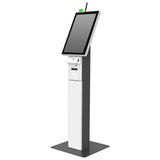 Terminal Kiosko Ek Series, 21.5, Intel J6412, Windows 11 Iot, 8gb Ram, 256gb Ssd M2, Impresora 80 Mm, Lector Nfc, Wifi, Bluetooth. Stand Tipo Pedestal.