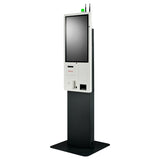 Terminal Kiosko Posiflex 27 Jk2732 Cachet, J6412, 256gb, 8gb,  Windows 11 Gac, Impresora 80mm, Pedestal, Nfc, Wifi, Bluetooth