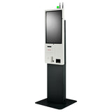 Terminal Kiosko Posiflex 27 Jk2732 Cachet, J6412, 256gb, 8gb,  Windows 11 Gac, Impresora 80mm, Pedestal, Nfc, Wifi, Bluetooth