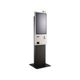 Terminal Kiosko Posiflex 32" Jk3232, J6412, 128gb, 4gb,  Windows 10 Iot, Impresora 80mm, Pedestal, Nfc, Wifi, Bluetooth