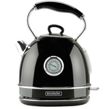 Termo Calentador De Agua Bourgini Nostalgic Thermo Kettle Negro 1.7l