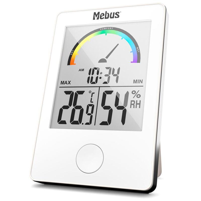 Termohigrómetro Mebus 11130 Blanco