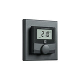 Termostato De Pared Homematic Ip Con Sensor De Humedad (Hmip-Wth-A) (Antracita)