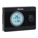 Termostato Digital On/Off, Negro