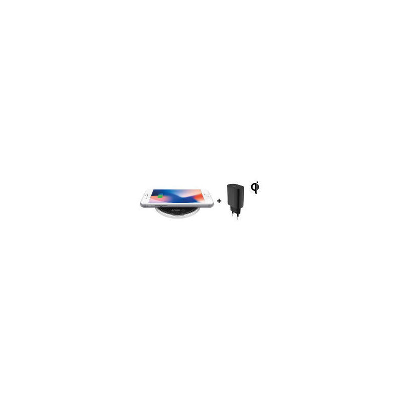 Terratec Chargeair Dot!, Cargador Inalámbrico Interior, Cc, 9 V, 2 A,