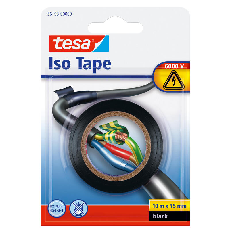 Tesa 56193-00000 Cinta Aislante  10m 15mm