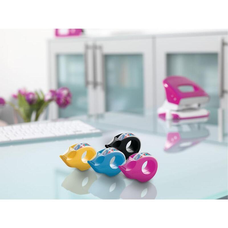 Tesafilm Mini Dispensador Color Surtido + Tesafilm 10/19 Crisp Clear