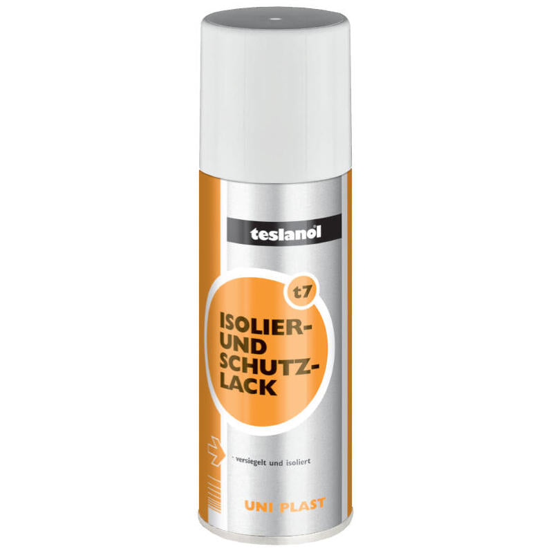 Teslanol Laca Aislante Y Protectora Spray 200 Ml Para Electrones. Componentes
