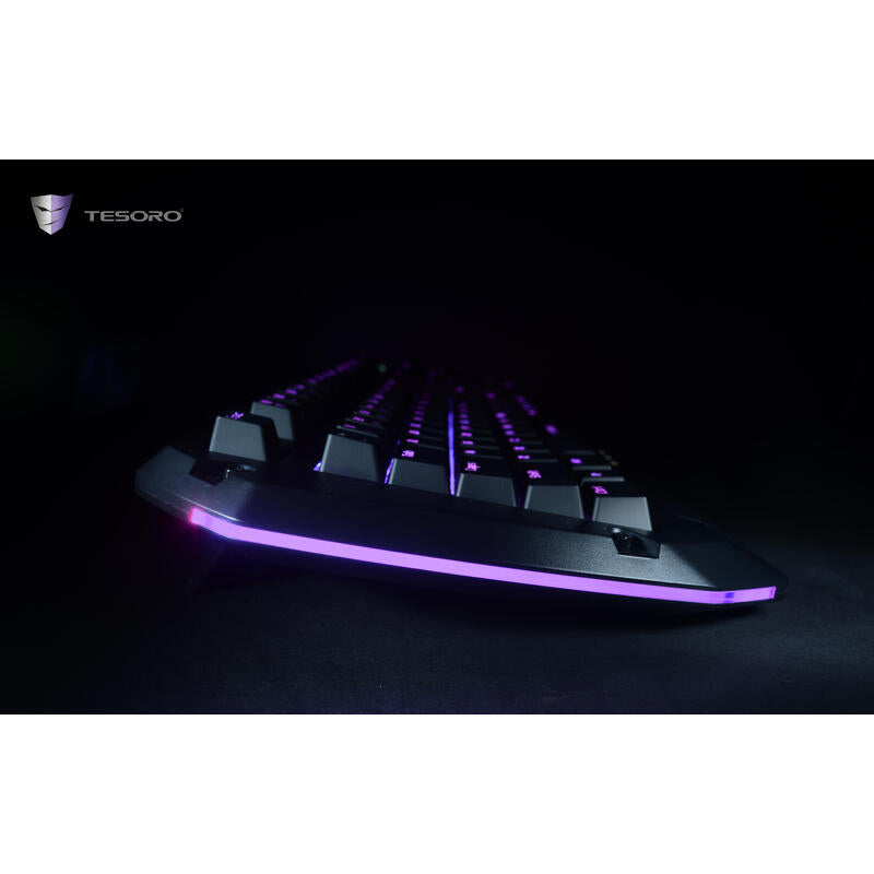 Tesoro Lobera Teclado Usb Azerty Negro