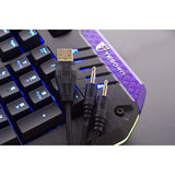 Tesoro Lobera Teclado Usb Azerty Negro