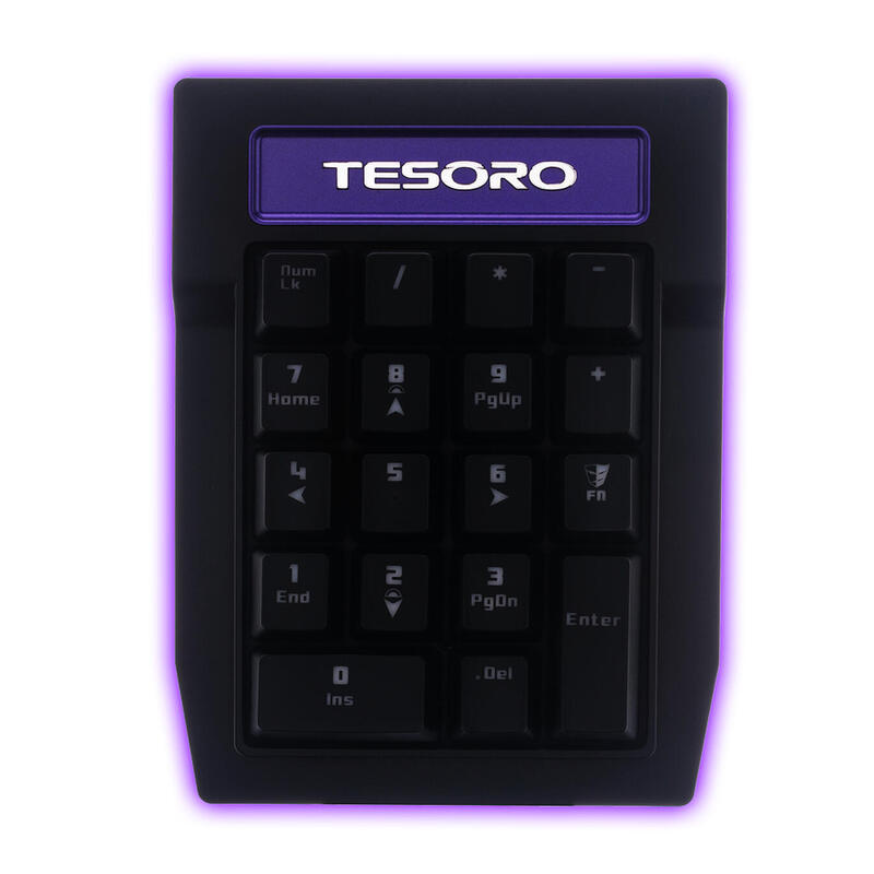 Tesoro Tizona Numpad. Extensión Teclado Mecánico Brown Switch