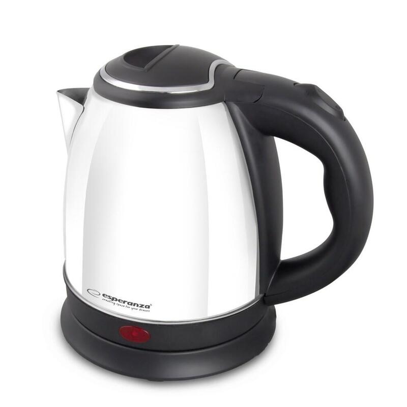 Tetera Eléctrica Esperanza Ekk128w  1 L Negro, Blanco 1350 W