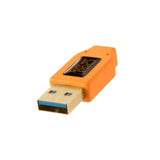 Tether Tools Cu61rt15-Org Cable Usb 4,6 M 3.2 Gen 1 (3.1 Gen 1) Usb A Micro-Usb B Naranja