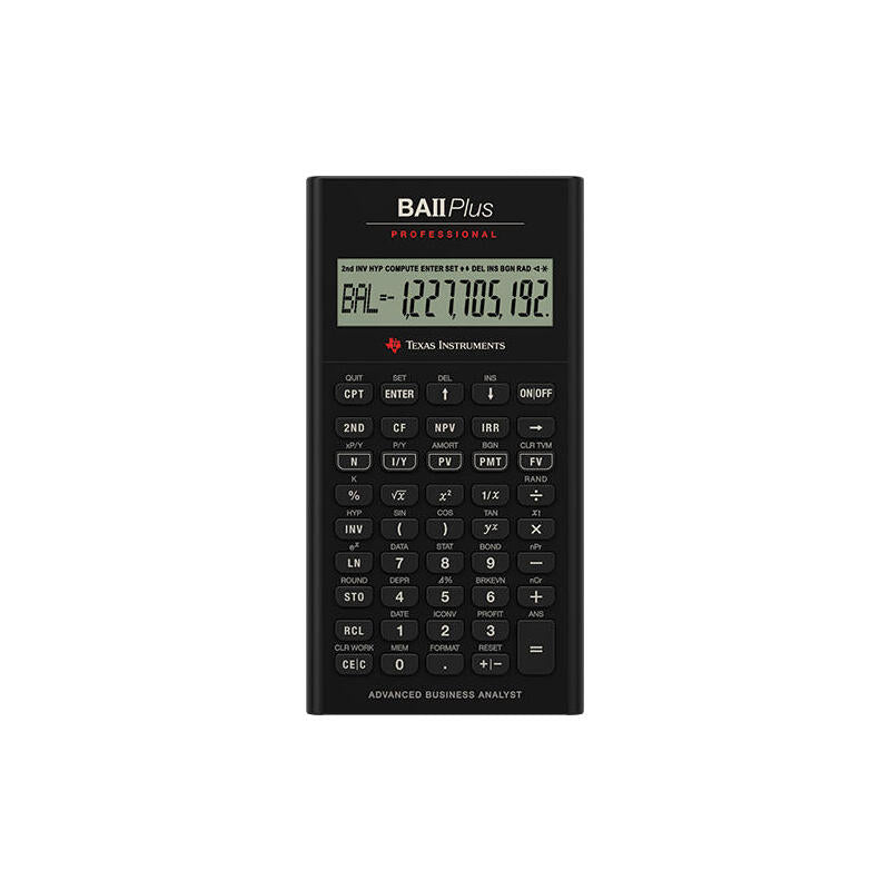 Texas Instruments Ba Ii Plus