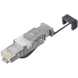 Tg Stx Ip20 Rj45 Conector Macho J80026a0045 Feldkonf.Awg22-26 Cat.6 Negro T568a