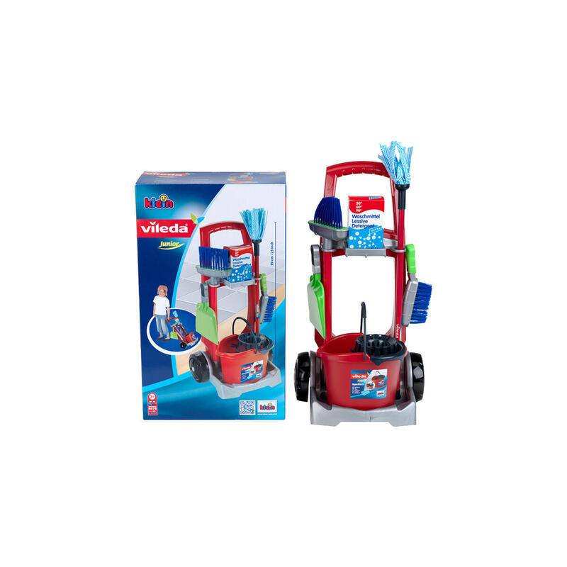 Theo Klein Vileda - Carro De Limpieza, Electrodoméstico Para Niños 4009847068750.0