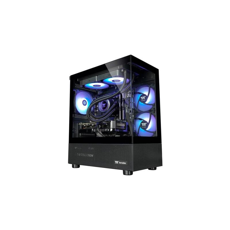 Thermaltake Ftw Elite, Pc Para Juegos En Negro, Windows 11 Home De 64 Bits Pc-000068-De