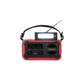 Thomson Radio Solar Portatil Sos - Am/Fm - Bateria De 8000mah - Linterna De Emergencia - 3 Modos De Carga - Funcion