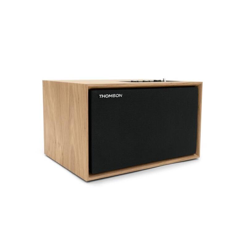 Thomson Ws302 Sistema Estereo 2.1 - Bluetooth - Potencia Musical 50w - Madera