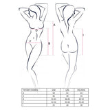 Tiffany Chemise Rojo/Negro Talla (Interno):S/M