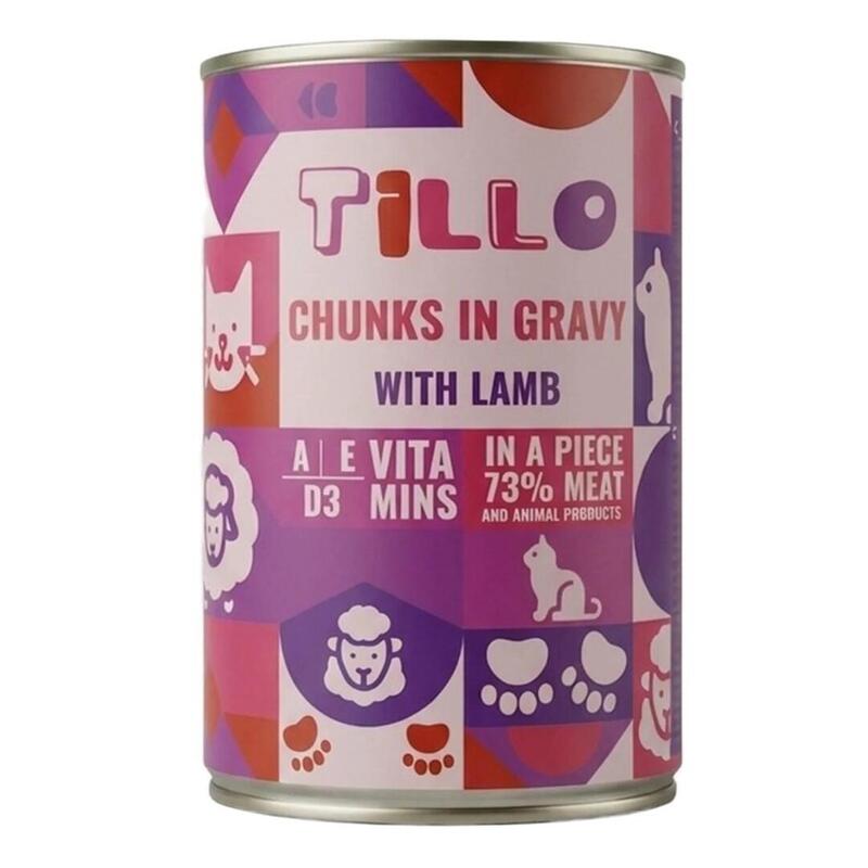 Tillo Chunks In Gravy Lamb - Comida Húmeda Para Gatos - 415g