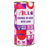 Tillo Trozos En Salsa Z Jagniecina Comida Húmeda Para Perros 1250g