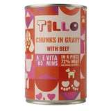 Tillo Trozos En Salsa Z Wolowina Comida Húmeda Para Perros 415g