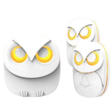 Timbre Inalámbrico Hb-808 Búhos Blanco 2 Emisores