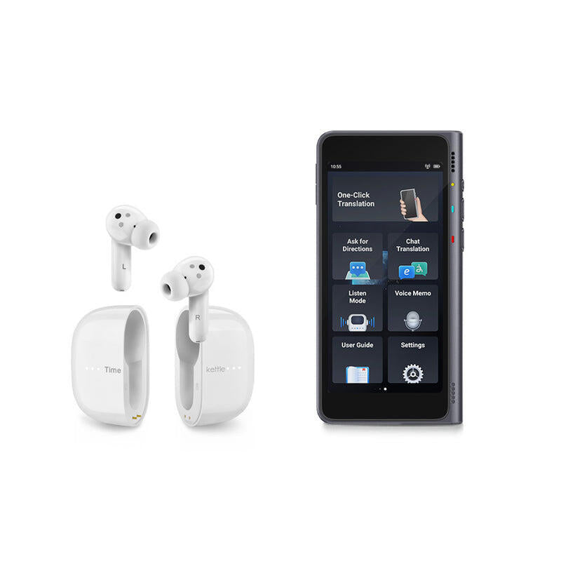 Timekettle M3 Translator Auriculares Inalámbrico Bluetooth Blanco