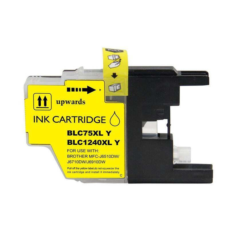 Tinta Compatible Para Brother 1240xl Amarillo Lc1240xl