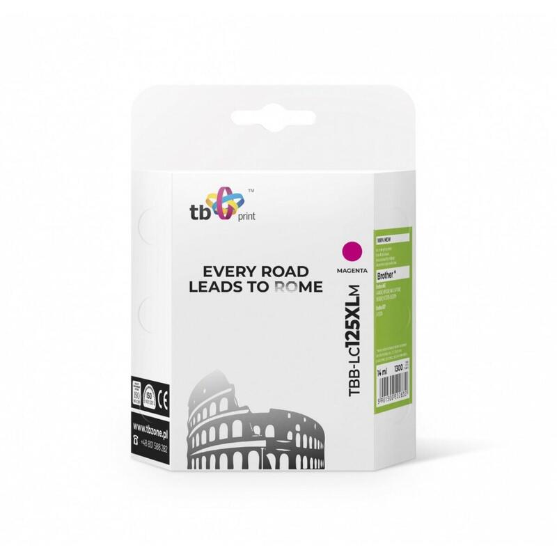 Tinta Compatible Para Brother Lc125xl Tbb-Lc125xlm Ma