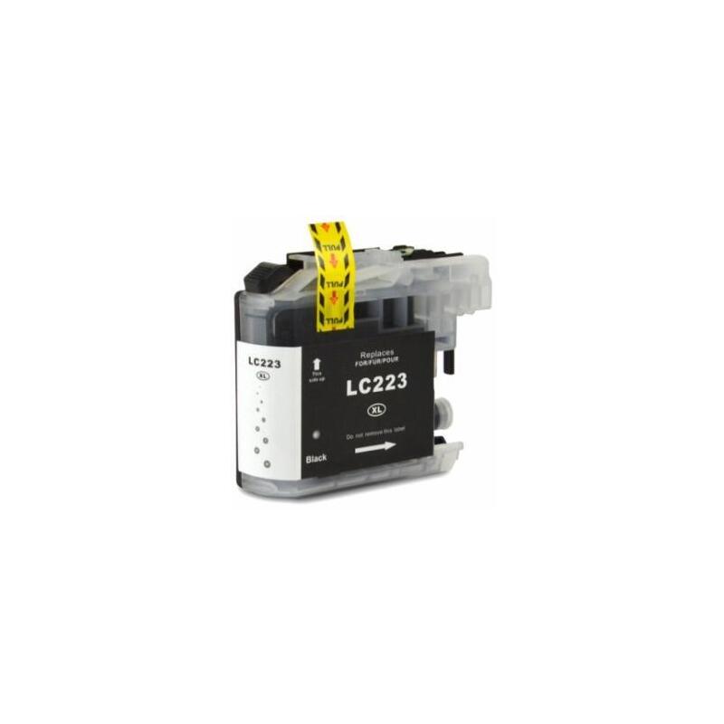 Tinta Compatible Para Brother Lc223 Negro Lc221/Lc223bk/Lc221bk
