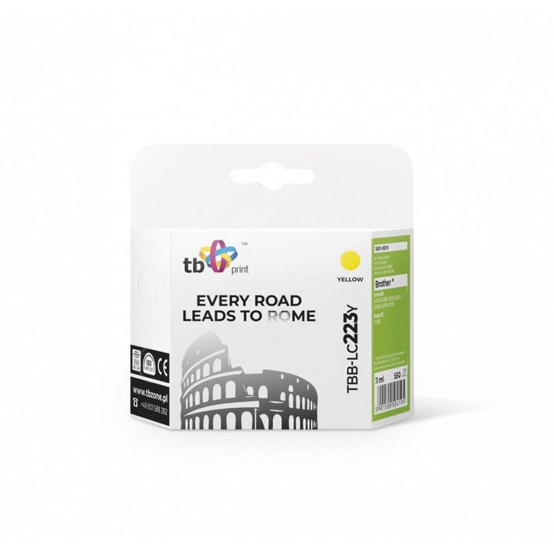 Tinta Compatible Para Brother Lc223   Tbb-Lc223y Ye
