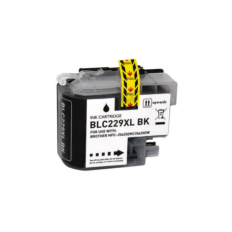 Tinta Compatible Para Brother Lc229xl V2/V3 Negro Lc229xlbk (Chip Ultima Actualizacion)