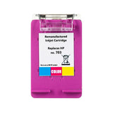 Tinta De Impresora Superbulk Hp B-H703c (Recambio Hp 703 Cd888) Tricolor Estándar